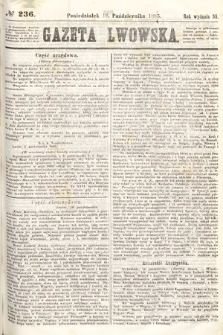 Gazeta Lwowska. 1865, nr 236