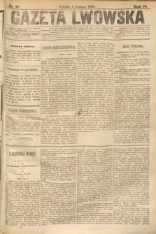 Gazeta Lwowska. 1888, nr 27