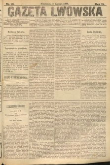 Gazeta Lwowska. 1888, nr 28