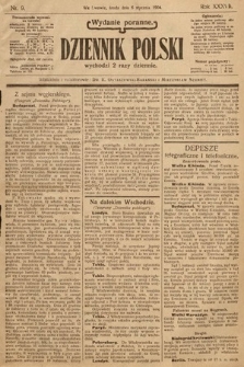 Dziennik Polski (wydanie poranne). 1904, nr 9