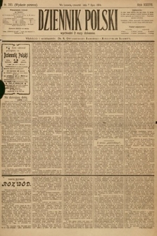 Dziennik Polski (wydanie poranne). 1904, nr 313