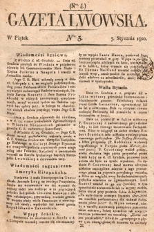 Gazeta Lwowska. 1820, nr 3