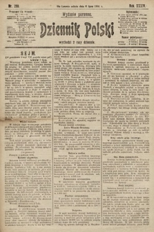 Dziennik Polski (wydanie poranne). 1901, nr 250