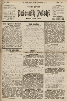 Dziennik Polski (wydanie poranne). 1901, nr 433