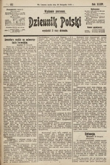 Dziennik Polski (wydanie poranne). 1901, nr 482
