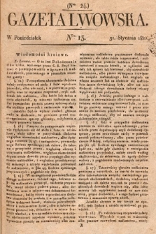 Gazeta Lwowska. 1820, nr 13