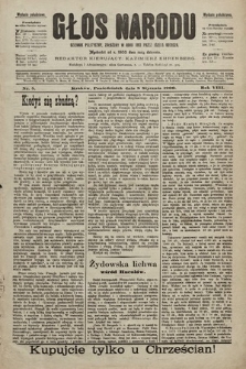 Głos Narodu : dziennik polityczny, założony w roku 1893 przez Józefa Rogosza (wydanie południowe). 1900, nr 5