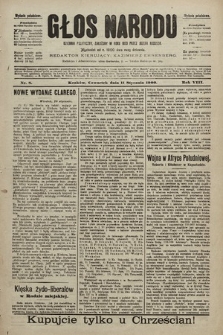 Głos Narodu : dziennik polityczny, założony w roku 1893 przez Józefa Rogosza (wydanie południowe). 1900, nr 8
