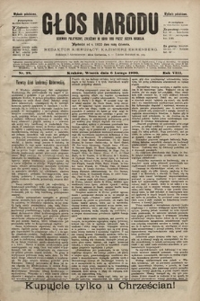 Głos Narodu : dziennik polityczny, założony w roku 1893 przez Józefa Rogosza (wydanie południowe). 1900, nr 29