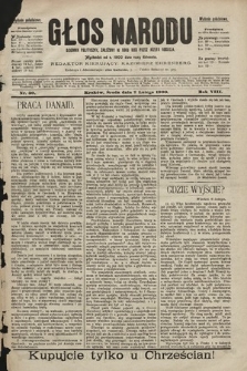 Głos Narodu : dziennik polityczny, założony w roku 1893 przez Józefa Rogosza (wydanie południowe). 1900, nr 30