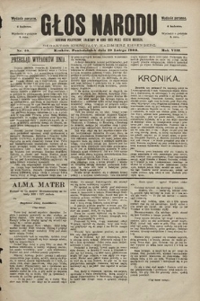 Głos Narodu : dziennik polityczny, założony w roku 1893 przez Józefa Rogosza (wydanie poranne). 1900, nr 40