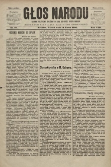 Głos Narodu : dziennik polityczny, założony w roku 1893 przez Józefa Rogosza (wydanie południowe). 1900, nr 59