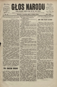 Głos Narodu : dziennik polityczny, założony w roku 1893 przez Józefa Rogosza (wydanie południowe). 1900, nr 61