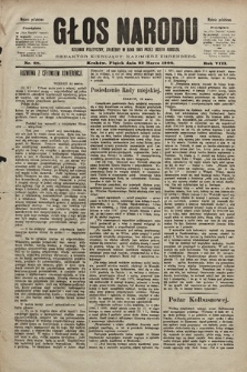 Głos Narodu : dziennik polityczny, założony w roku 1893 przez Józefa Rogosza (wydanie południowe). 1900, nr 68
