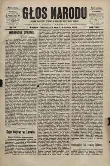 Głos Narodu : dziennik polityczny, założony w roku 1893 przez Józefa Rogosza (wydanie południowe). 1900, nr 76