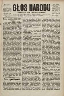 Głos Narodu : dziennik polityczny, założony w roku 1893 przez Józefa Rogosza (wydanie południowe). 1900, nr 79