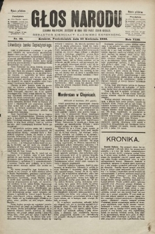 Głos Narodu : dziennik polityczny, założony w roku 1893 przez Józefa Rogosza (wydanie południowe). 1900, nr 93