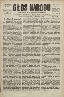 Głos Narodu : dziennik polityczny, założony w roku 1893 przez Józefa Rogosza (wydanie południowe). 1900, nr 98