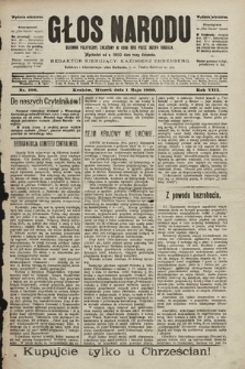 Głos Narodu : dziennik polityczny, założony w roku 1893 przez Józefa Rogosza (wydanie wieczorne). 1900, nr 100