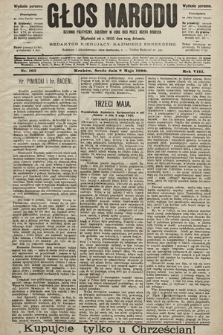 Głos Narodu : dziennik polityczny, założony w roku 1893 przez Józefa Rogosza (wydanie poranne). 1900, nr 105