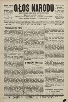 Głos Narodu : dziennik polityczny, założony w roku 1893 przez Józefa Rogosza (wydanie poranne). 1900, nr 106