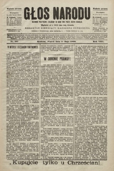 Głos Narodu : dziennik polityczny, założony w roku 1893 przez Józefa Rogosza (wydanie poranne). 1900, nr 107