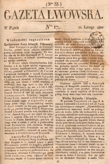 Gazeta Lwowska. 1820, nr 17