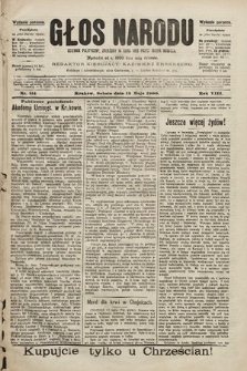Głos Narodu : dziennik polityczny, założony w roku 1893 przez Józefa Rogosza (wydanie poranne). 1900, nr 114