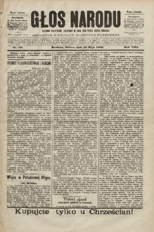 Głos Narodu : dziennik polityczny, założony w roku 1893 przez Józefa Rogosza (wydanie południowe). 1900, nr 114
