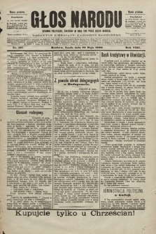 Głos Narodu : dziennik polityczny, założony w roku 1893 przez Józefa Rogosza (wydanie południowe). 1900, nr 117