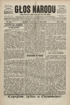 Głos Narodu : dziennik polityczny, założony w roku 1893 przez Józefa Rogosza (wydanie południowe). 1900, nr 119