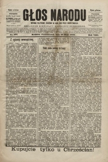Głos Narodu : dziennik polityczny, założony w roku 1893 przez Józefa Rogosza (wydanie południowe). 1900, nr 120
