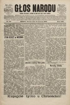 Głos Narodu : dziennik polityczny, założony w roku 1893 przez Józefa Rogosza (wydanie południowe). 1900, nr 132