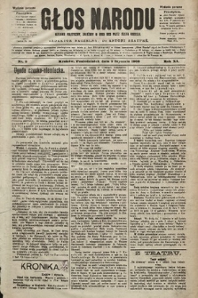 Głos Narodu : dziennik polityczny, założony w roku 1893 przez Józefa Rogosza (wydanie poranne). 1903, nr 5