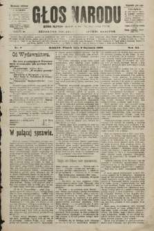 Głos Narodu : dziennik polityczny, założony w roku 1893 przez Józefa Rogosza (wydanie poranne). 1903, nr 9