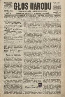 Głos Narodu : dziennik polityczny, założony w roku 1893 przez Józefa Rogosza (wydanie poranne). 1903, nr 11