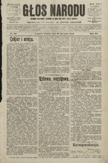 Głos Narodu : dziennik polityczny, założony w roku 1893 przez Józefa Rogosza (wydanie poranne). 1903, nr 30