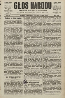 Głos Narodu : dziennik polityczny, założony w roku 1893 przez Józefa Rogosza (wydanie poranne). 1903, nr 95