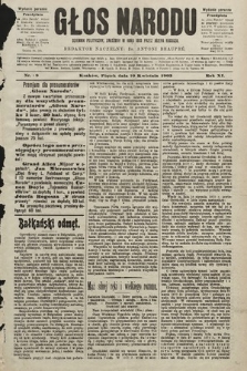 Głos Narodu : dziennik polityczny, założony w roku 1893 przez Józefa Rogosza (wydanie poranne). 1903, nr 99
