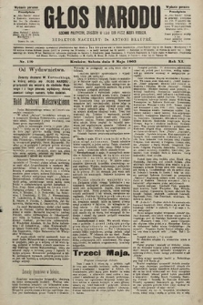 Głos Narodu : dziennik polityczny, założony w roku 1893 przez Józefa Rogosza (wydanie poranne). 1903, nr 119