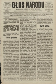 Głos Narodu : dziennik polityczny, założony w roku 1893 przez Józefa Rogosza (wydanie poranne). 1903, nr 127