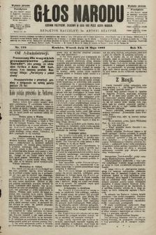 Głos Narodu : dziennik polityczny, założony w roku 1893 przez Józefa Rogosza (wydanie poranne). 1903, nr 129