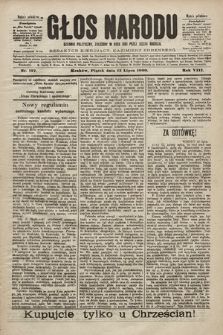 Głos Narodu : dziennik polityczny, założony w roku 1893 przez Józefa Rogosza (wydanie południowe). 1900, nr 157