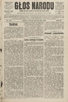 Głos Narodu : dziennik polityczny, założony w roku 1893 przez Józefa Rogosza (wydanie poranne). 1903, nr 143