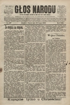 Głos Narodu : dziennik polityczny, założony w roku 1893 przez Józefa Rogosza (wydanie południowe). 1900, nr 163