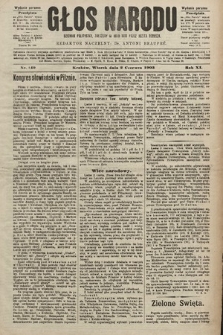 Głos Narodu : dziennik polityczny, założony w roku 1893 przez Józefa Rogosza (wydanie poranne). 1903, nr 149