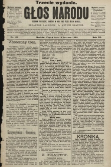 Głos Narodu : dziennik polityczny, założony w roku 1893 przez Józefa Rogosza (wydanie poranne). 1903, nr 159