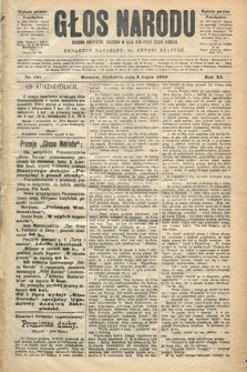 Głos Narodu : dziennik polityczny, założony w roku 1893 przez Józefa Rogosza (wydanie poranne). 1903, nr 181