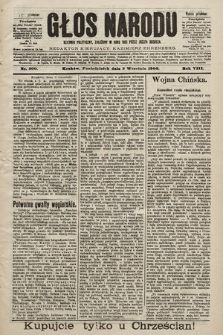 Głos Narodu : dziennik polityczny, założony w roku 1893 przez Józefa Rogosza (wydanie południowe). 1900, nr 200