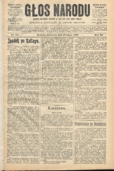 Głos Narodu : dziennik polityczny, założony w roku 1893 przez Józefa Rogosza (wydanie poranne). 1903, nr 192